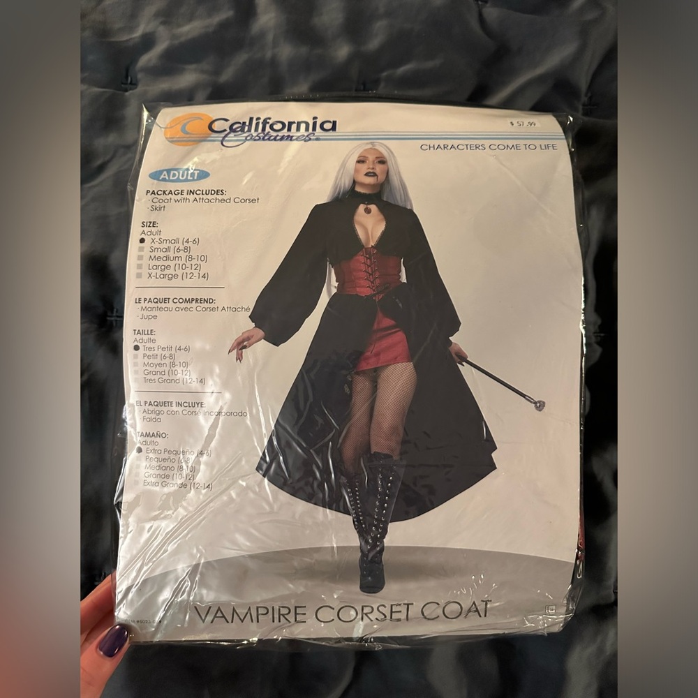 Vampire Halloween costume
